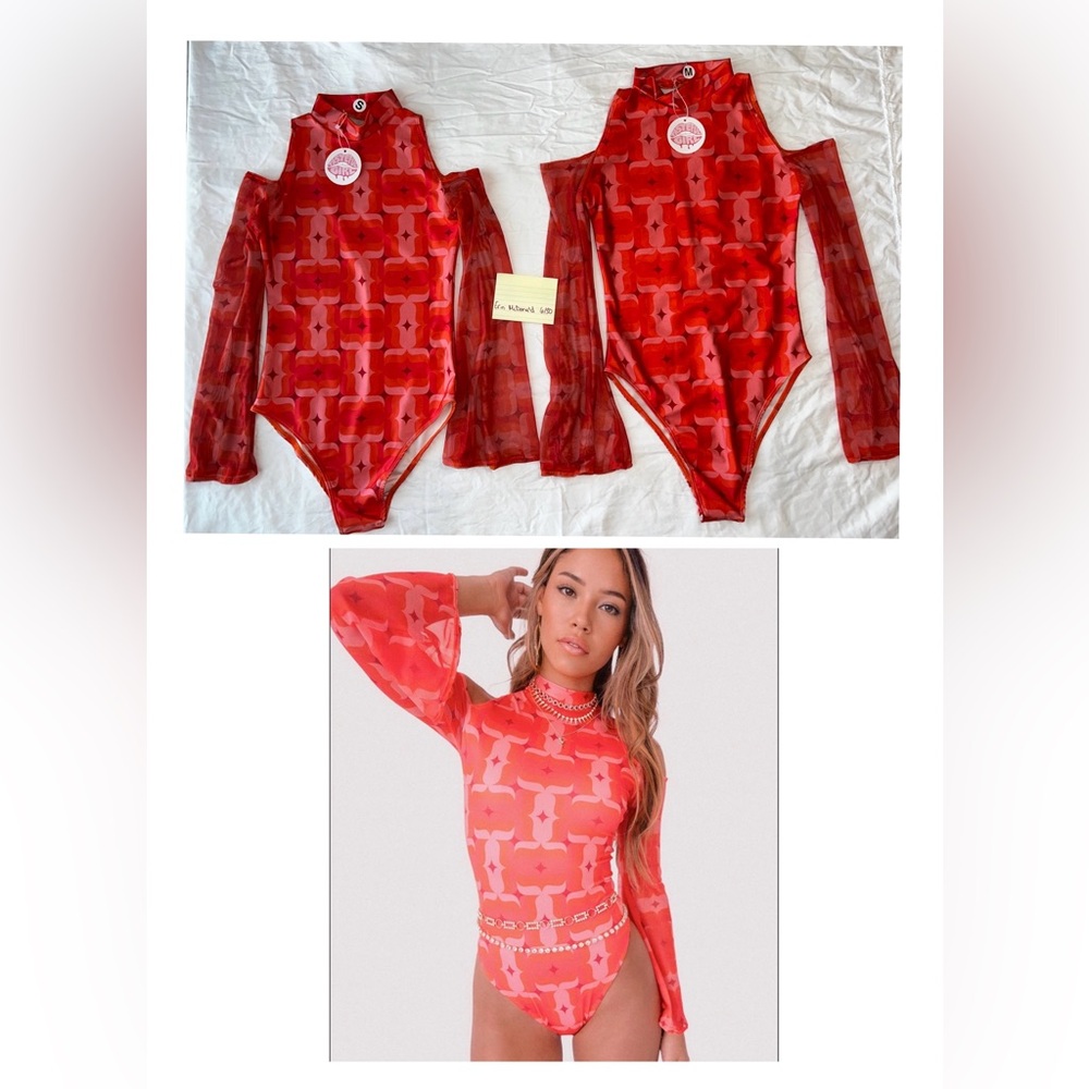 Tasteful girl bodysuit